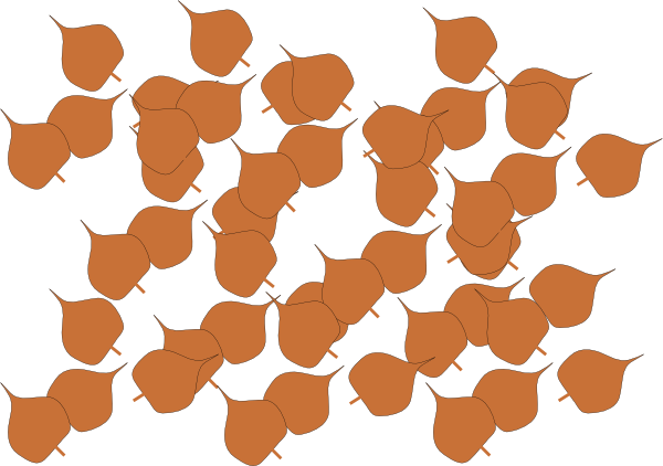 Fall Leaves Clip Art At Clker - Fall Leaves Clip Art (600x422)
