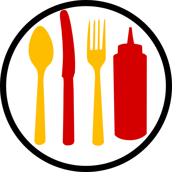 Restraunt Clip Art - Bbq Clipart Vector (600x600)