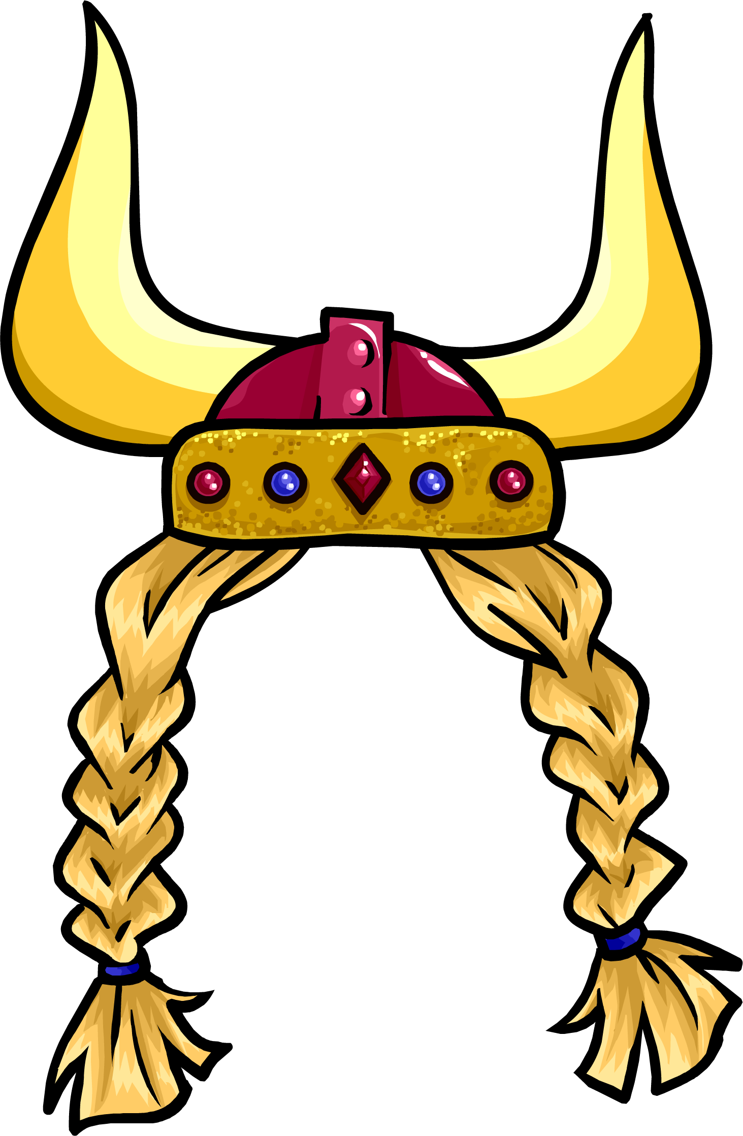 Jewelled Viking Helmet - Viking Girl Clip Art (1463x2237)