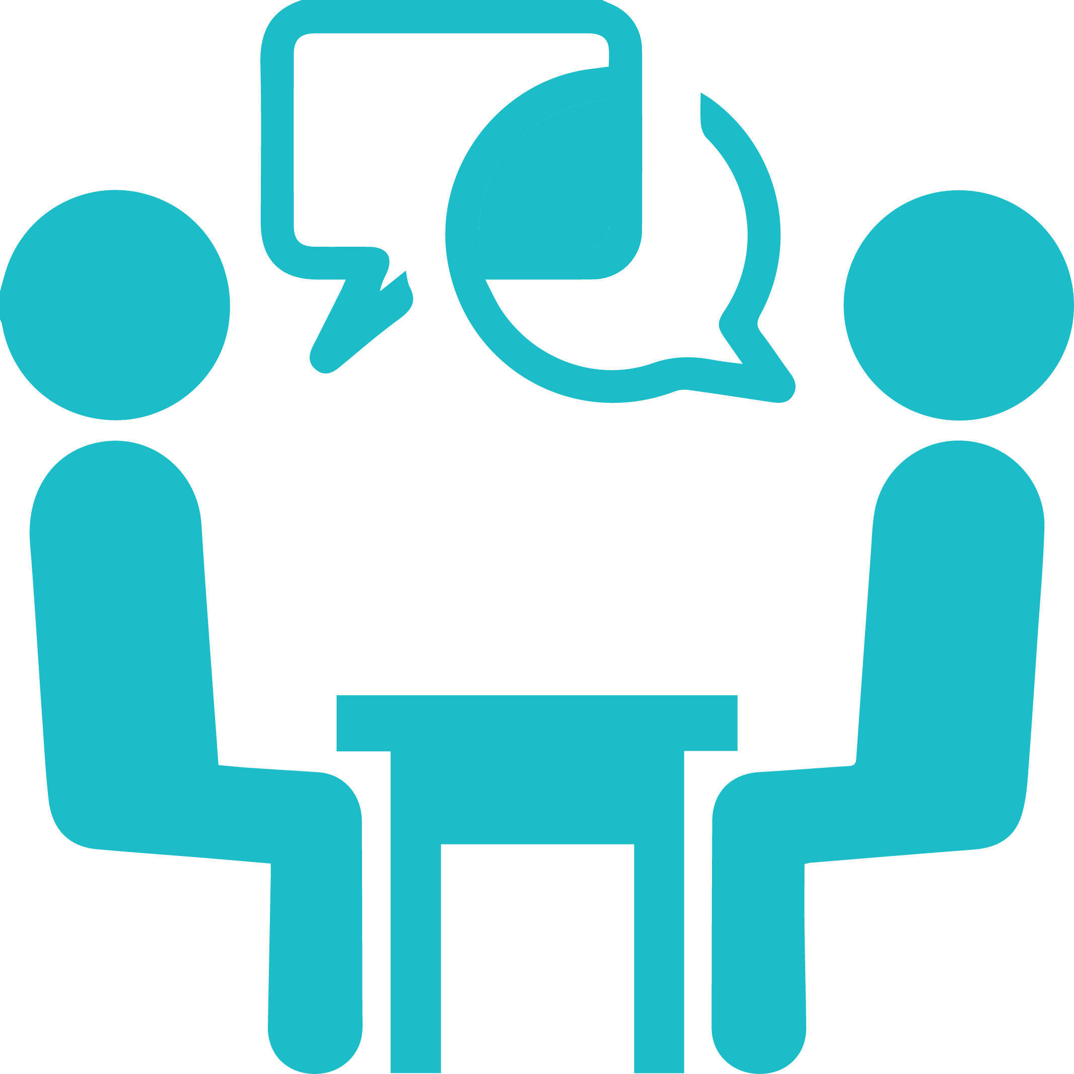 Clipart Of Interview Clipartxtras - Face To Face Interview Clipart (2133x2133)