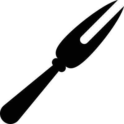 Meat Fork Vector - Oostende Het Vlot Tentoonstelling (400x400)