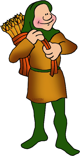 History Clip Art - Peasants In The Middle Ages (360x648)