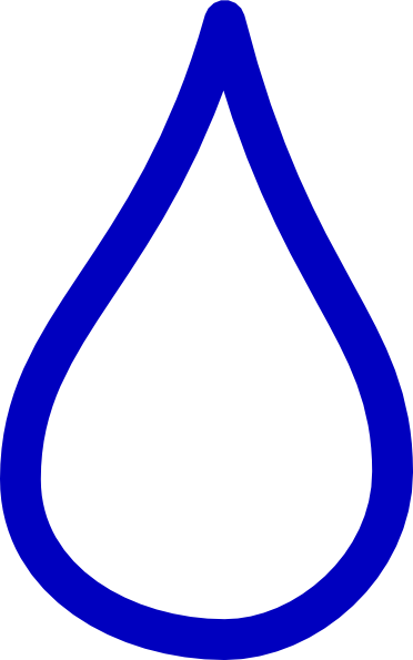 Blue Tear Clip Art At Clker - Clip Art Of Tear (372x595)