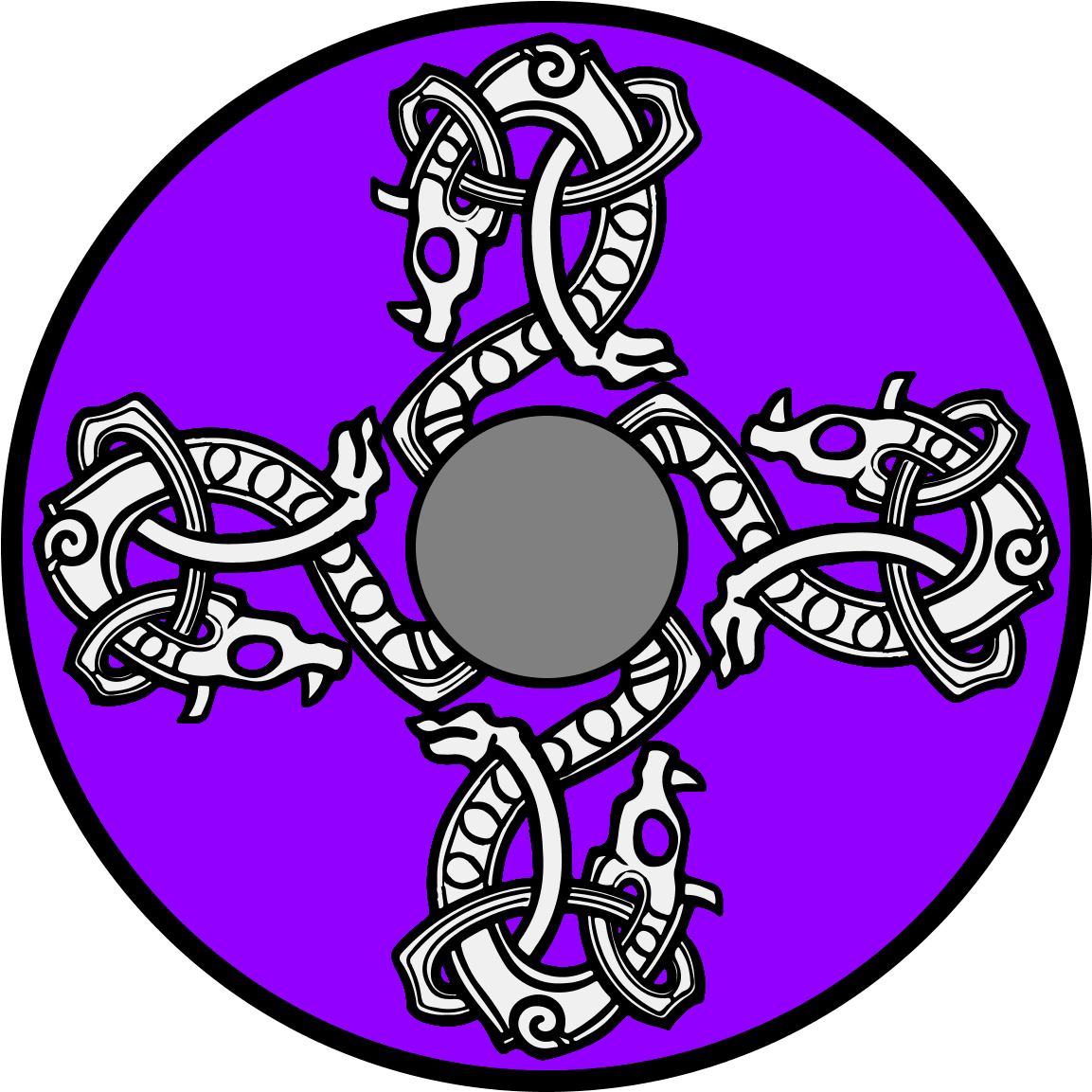 Worldspinner Automatically Generated This Coat Of Arms - Fire Symbol (1296x1296)