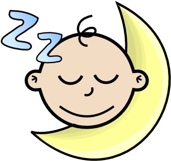 Sleeping Baby Clip Art At Clker Com Vector Clip Art - Maid Service (600x458)