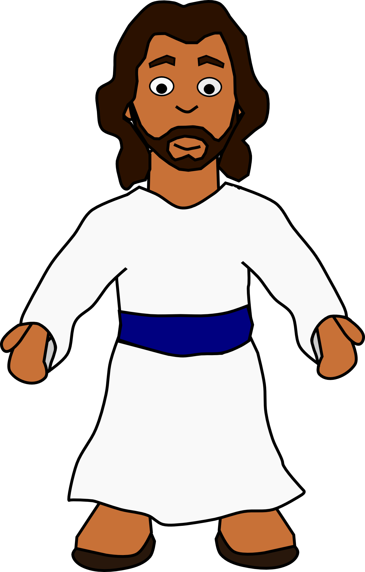 Jesus Clip Art Black And White Free Clip Art Of Jesus - Jesus Clip Art Black And White Free Clip Art Of Jesus (1227x1920)