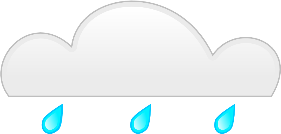 Rain Cloud Gray Blue Raindrops Season Climate - Vectores Flotantes En Png Nubes Azul (1000x971)