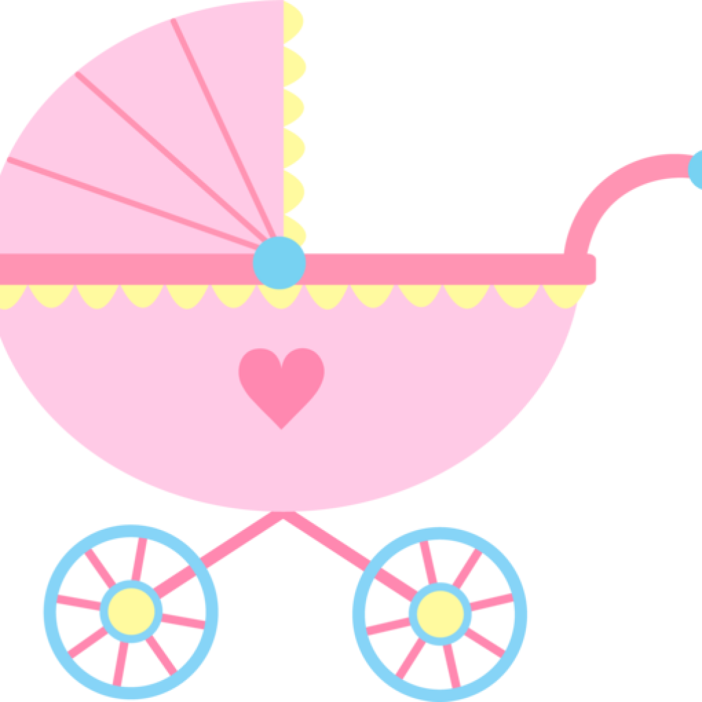 Baby Girl Clipart Ba Clipart Girl Cute Pink Ba Carriage - Cradle Ceremony Logo (1024x1024)