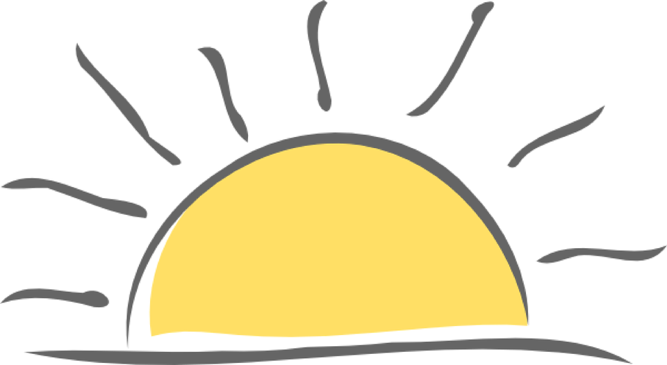 Sunset Clipart (1280x700)