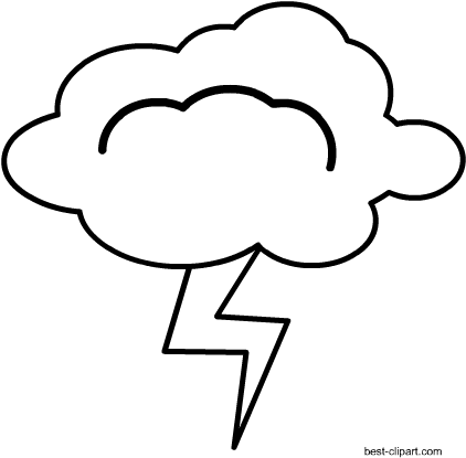 Free Black And White Cloud Clip Art - Icandigit Tree And Landscape (450x450)