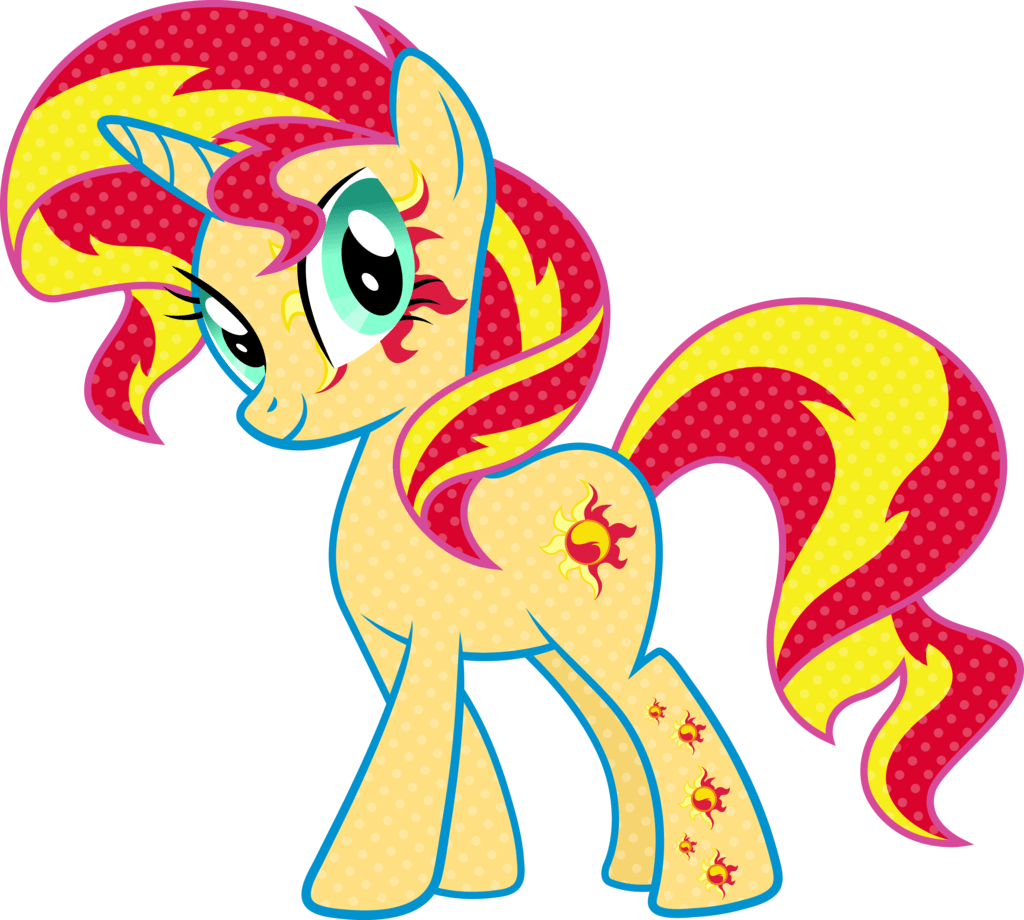 Cutie Mark Magic Sunset Shimmer Vector By Icantunloveyou - Sunset Shimmer Cutie Mark Magic (1024x920)