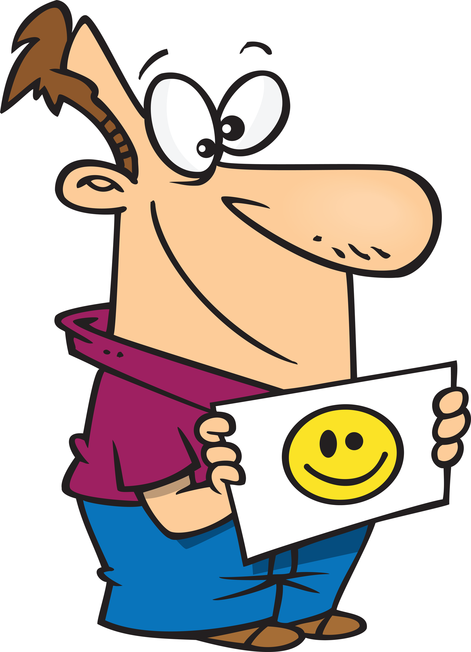 Smiley Clipart Happy Customer - Happy Customer Clip Art (2000x2767)