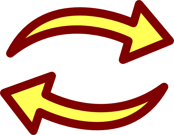 Arrow Clip Art - Redo Clipart (600x467)