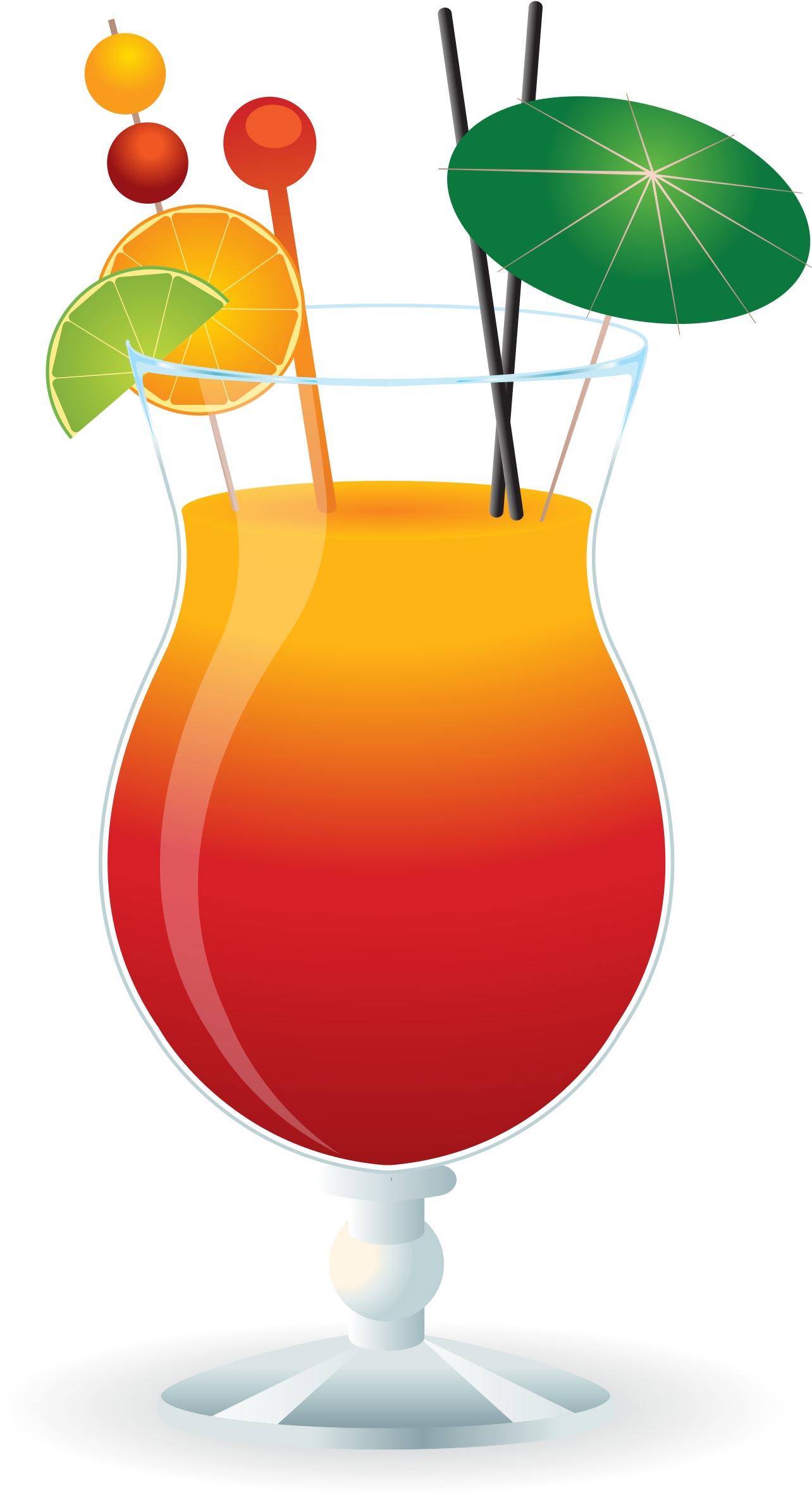 Clipart - Drawings Of Cocktail Glasses (1321x2400)
