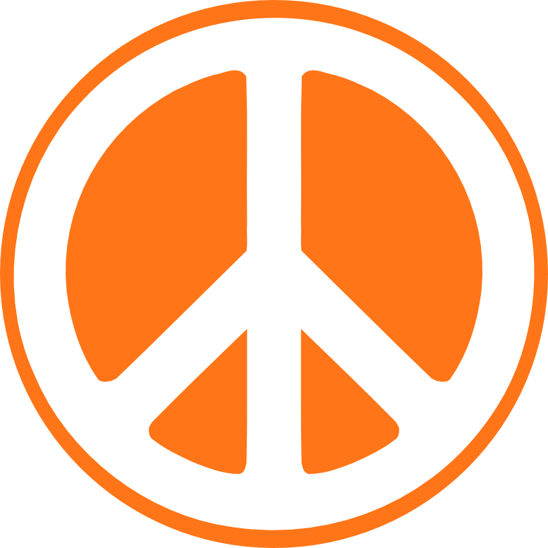 Pumpkin Graphics - Peace Sign (777x777)