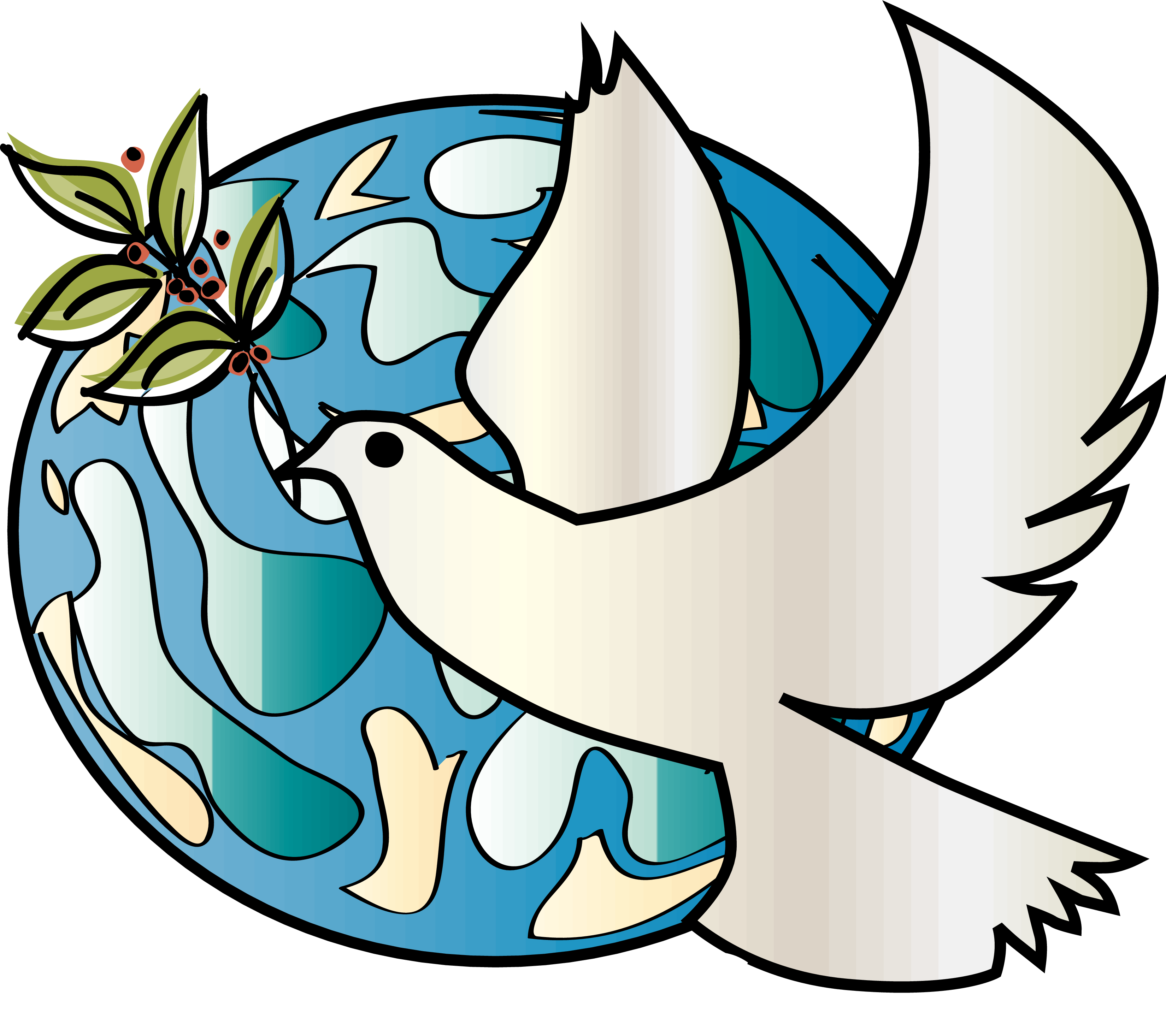 Bulletin Archive - Holy Spirit Clipart (3300x2933)