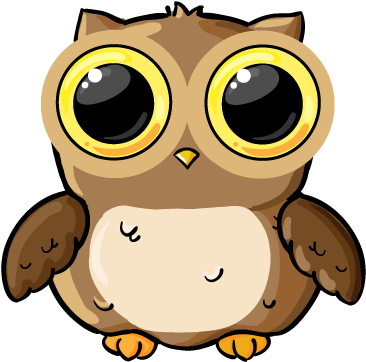 Cartoon Owl Clipart Cute Clip Art Panda Free Images - Owl Cute Cartoon (432x432)