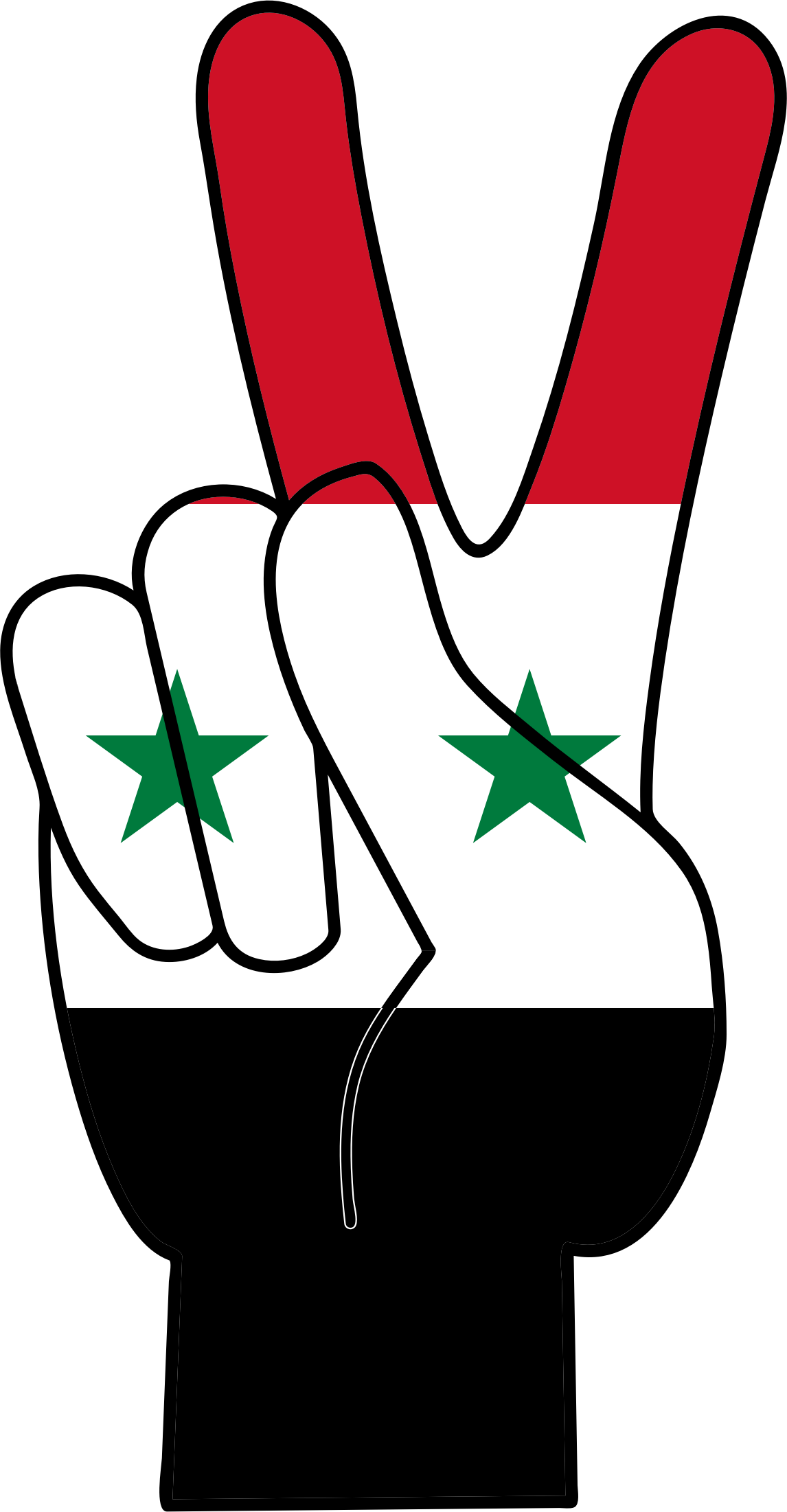 Peace Syria - Civil War Symbols (1146x2202)