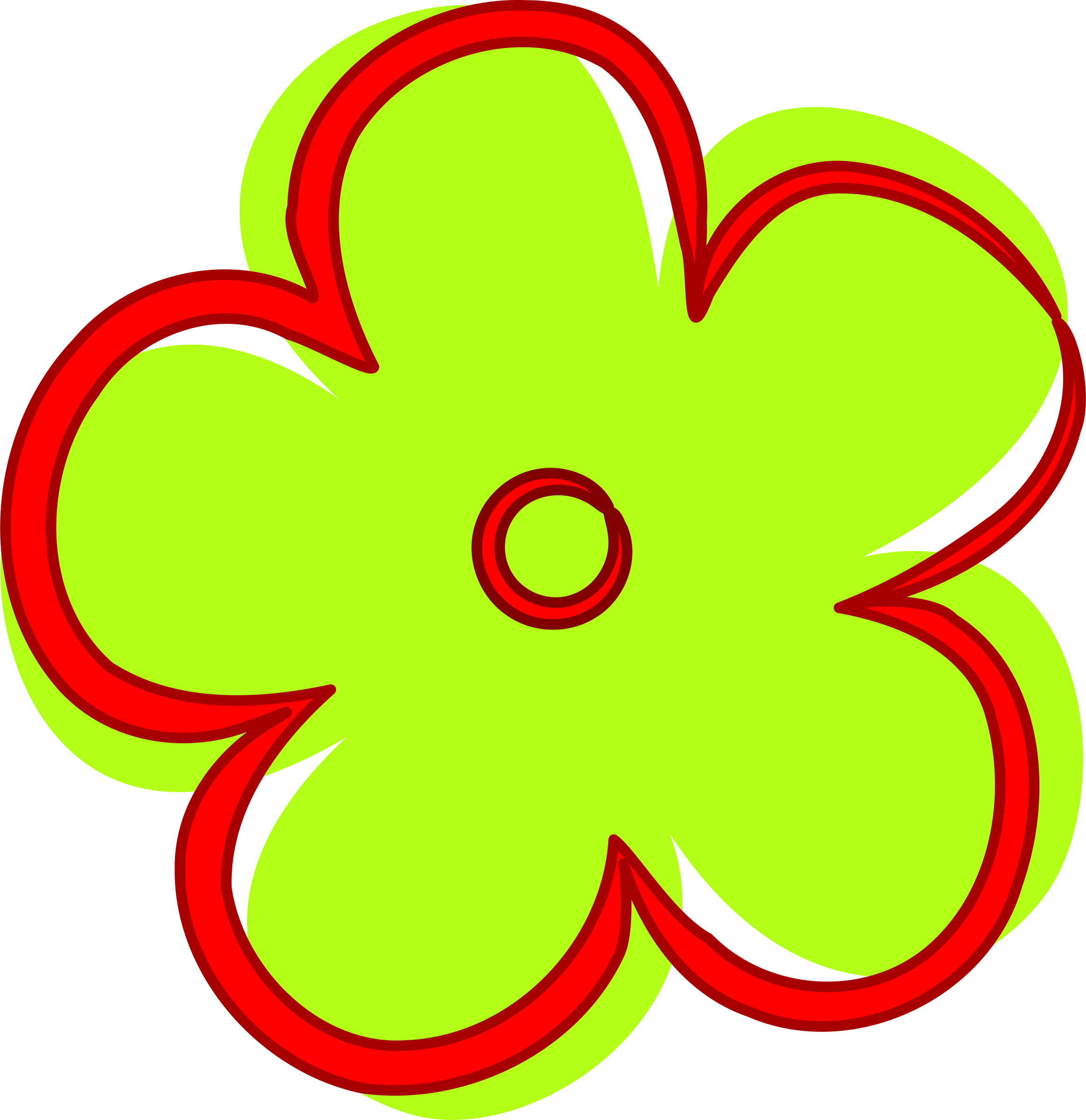 Fleur - Clipart Fleur Png (2327x2400)