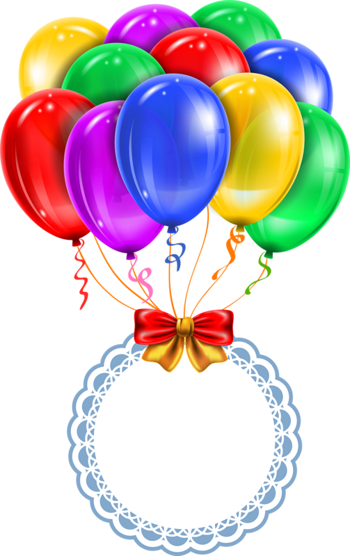 Pin By Hu§am Alkhateb On Emoji & Frame - Balloons Png (503x800)