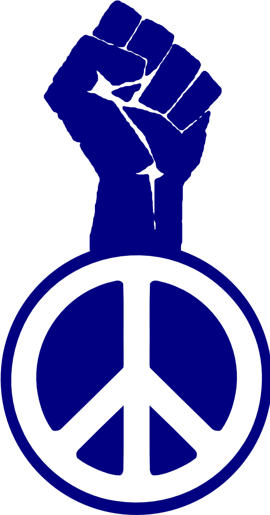 Fight The Power Occupy Wall Street Peace Fist Groovy - Symbols For Cesar Chavez (555x1044)