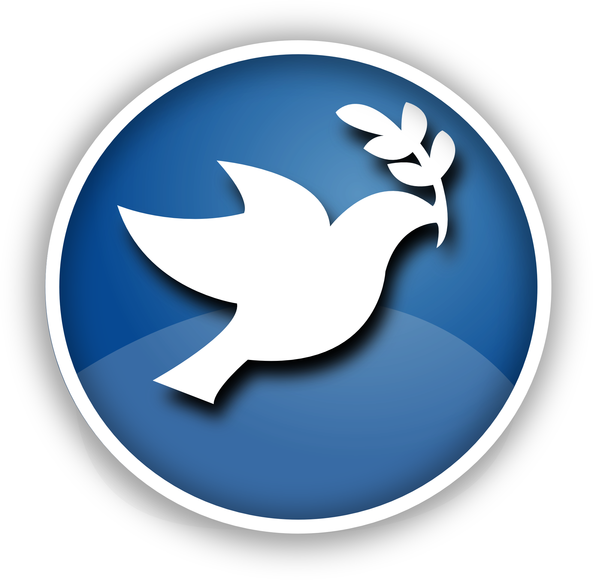 Peace Dove Clipart Background - Castle Rock Adventist Hospital (1979x1979)