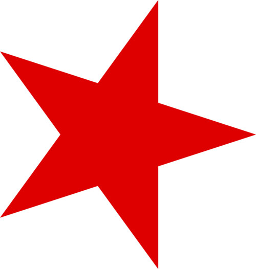 Clipart Sumptuous Design Inspiration Red Star Clip - Muslim Symbol Animated Gif (500x526)