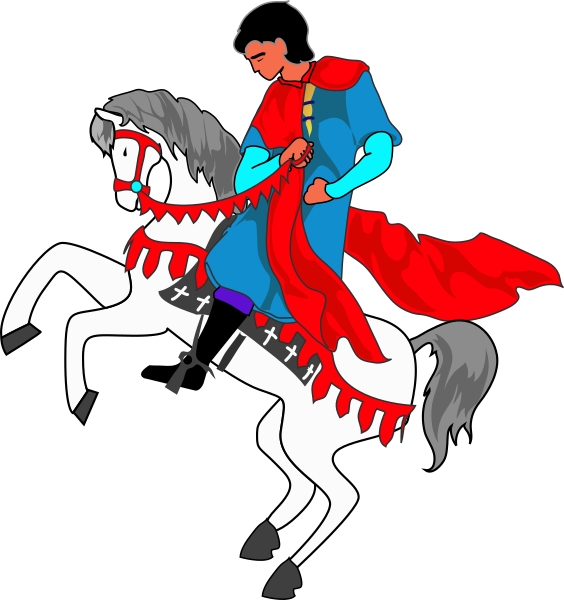 Feast Of St. George, Fighting Dragon Card (564x600)
