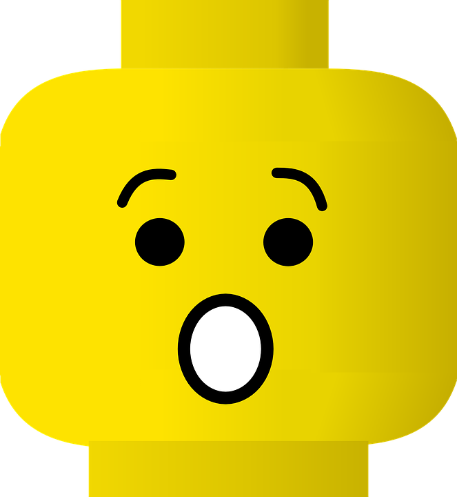Lego Smiley Scared Clip Art - Lego Faces Clip Art (741x800)