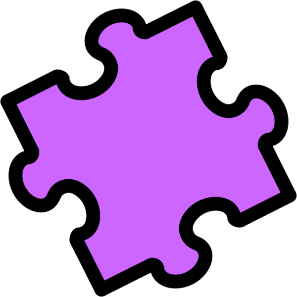 Puzzle Piece Gallery For 3 Jigsaw Clip Art Image - Puzzle Pieces Clip Art (600x600)