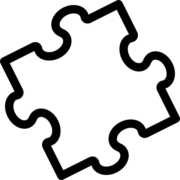 Puzzle Piece Clip Art At Clkercom Vector Clip Art Online - Clip Art (600x600)