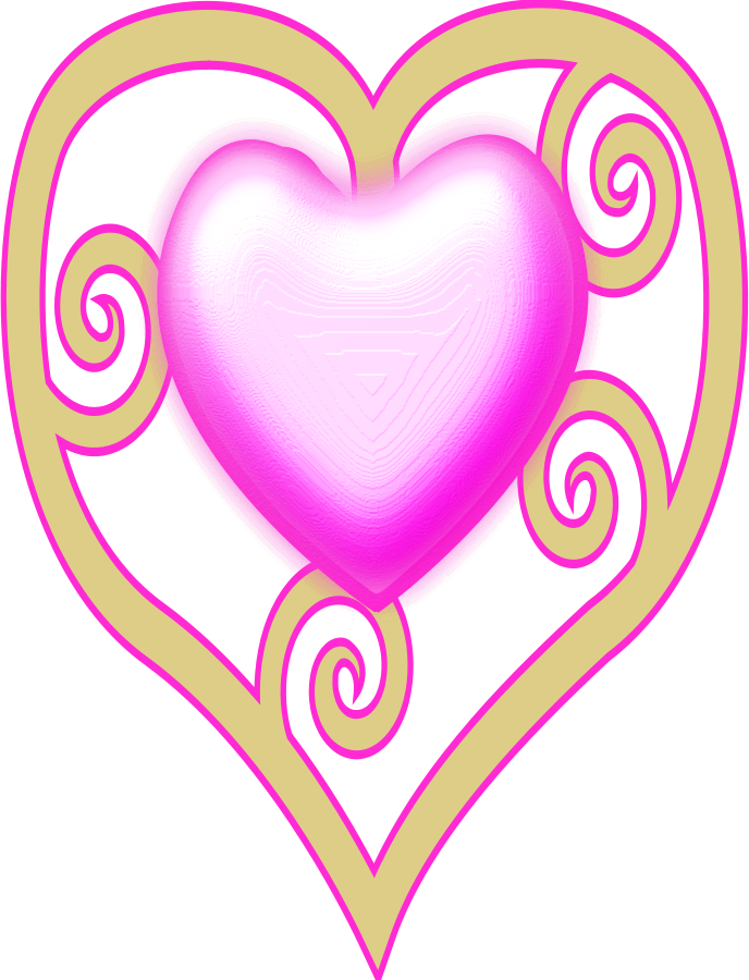 Frog Prince Clipart, Vector Clip Art Online, Royalty - Pink Heart Design Shower Curtain (688x900)