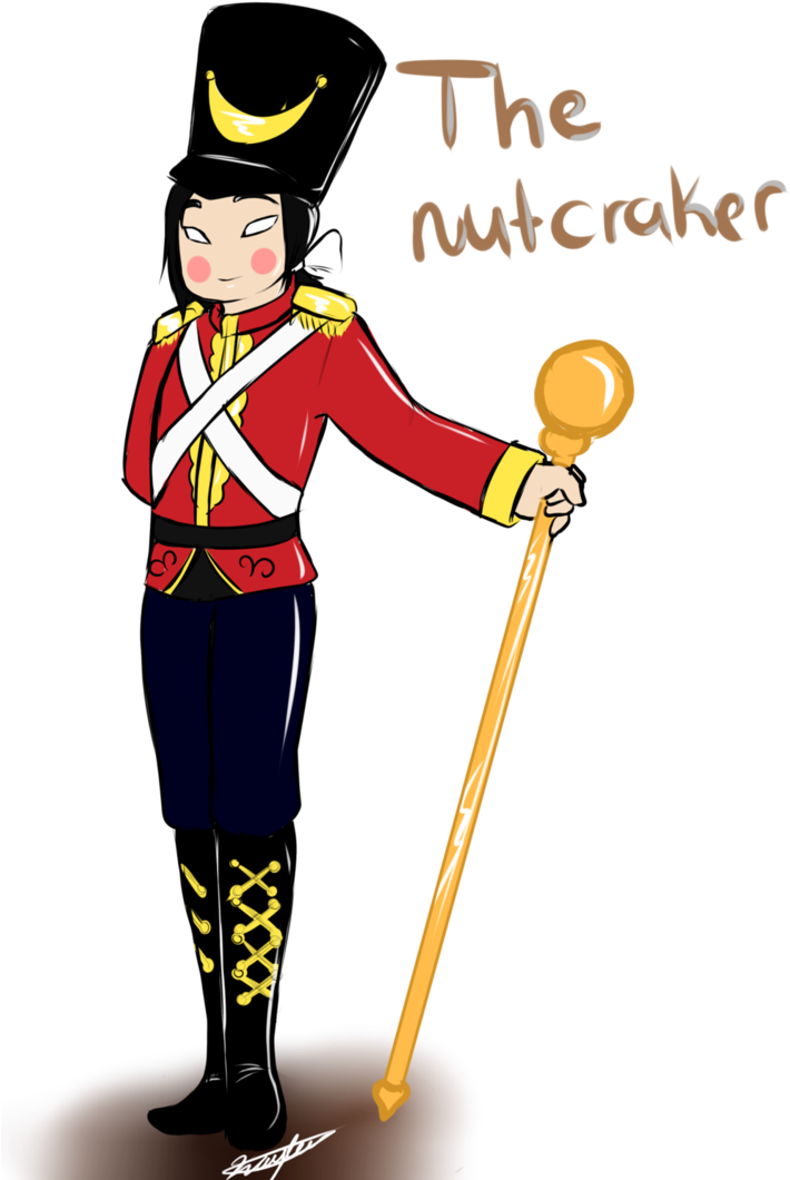 Nutcracker Prince By Gingerquin - Nutcracker Cartoon Png Transparent (730x1095)