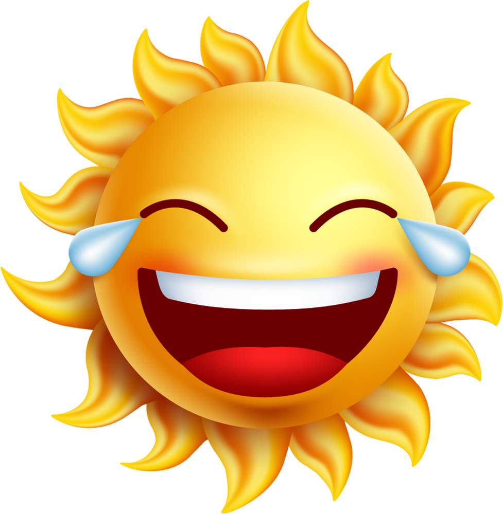 1498549674 Fun Sun Clipart 1 - Clear Background Sun Clipart (977x1000)