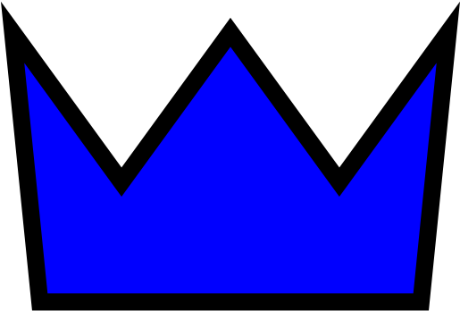 Blue Crown Png (540x594)