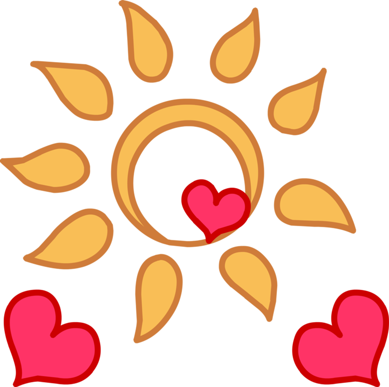 Happy Sun Clipart - Mlp Sun Cutie Mark (771x768)