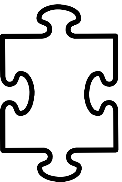 Puzzle Piece Template (402x596)