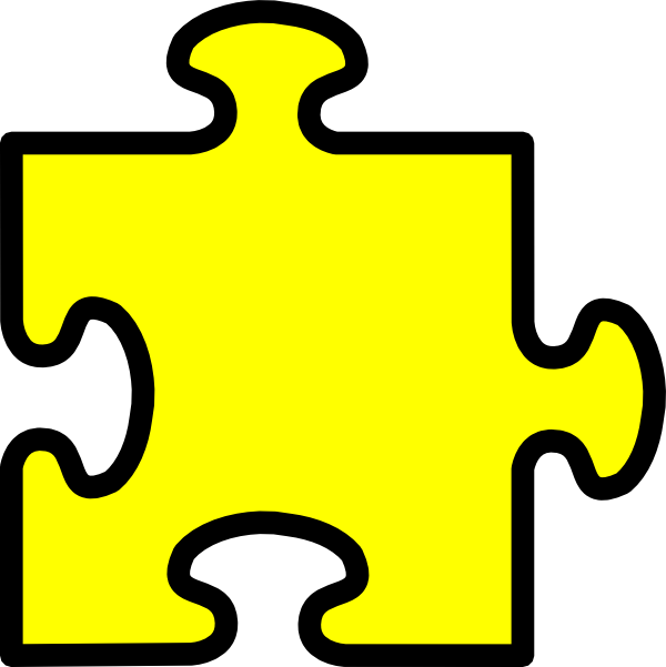 Puzzle Piece Clipart (600x601)