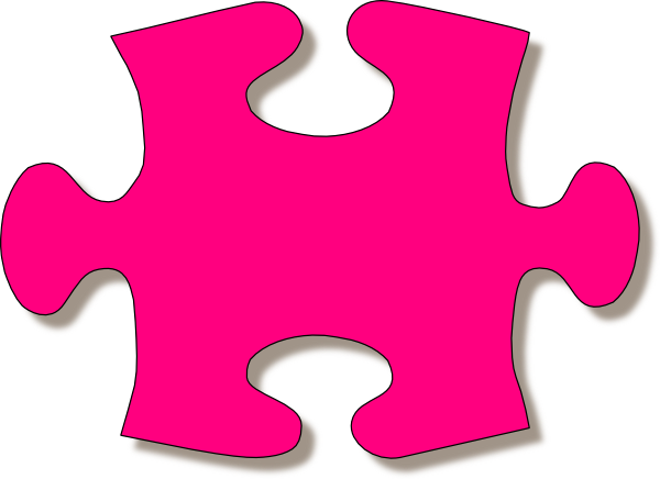 Jigsaw Purple Puzzle Piece Large Clip Art At Clkercom - Jigsaw Puzzle (600x436)