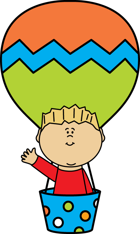 Boy In A Hot Air Balloon - Boy In Hot Air Balloon (446x747)