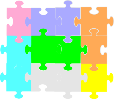 Jigsaw Puzzle Clip Art Images Png Images - Clip Art (400x346)