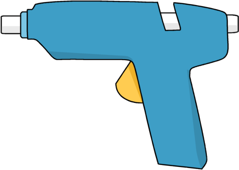 Glue Gun - Glue Gun Clip Art (469x334)