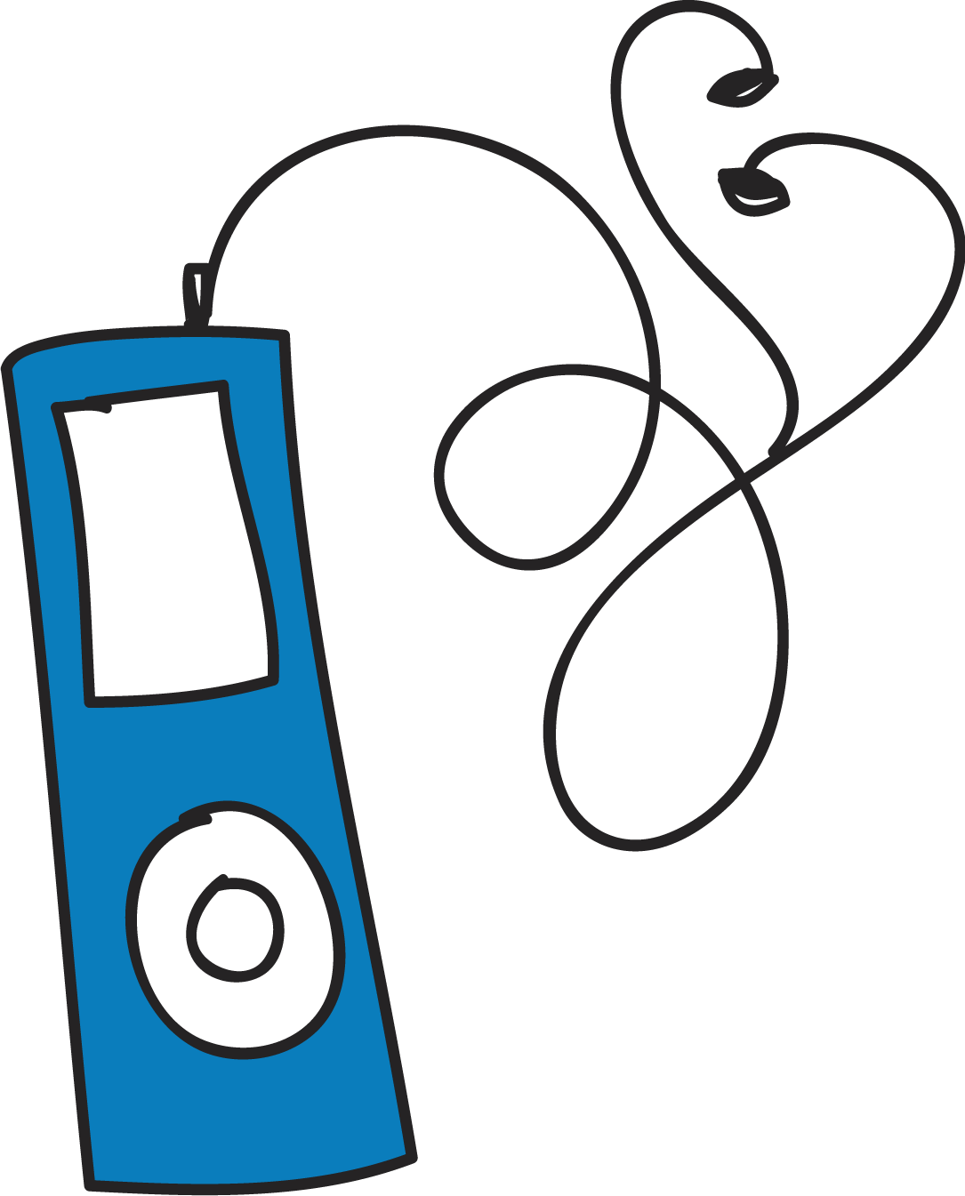 With Free Clipart From Treering - Ipod Clipart Png (1085x1345)