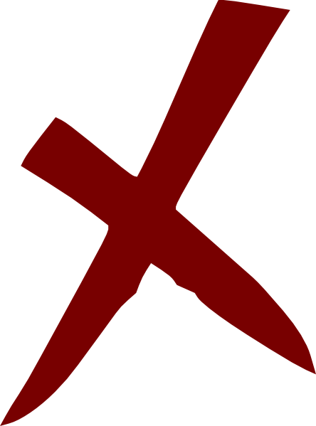 Wrong No Cross Clip Art At Clker Com Vector Clip Art - Wrong Vector (444x599)