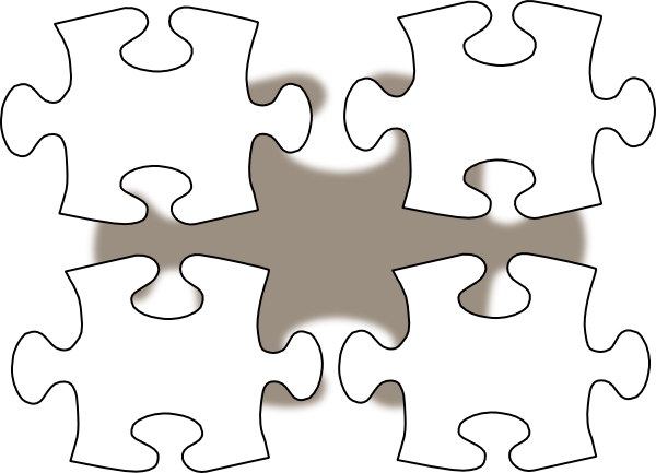 Introduction Puzzle Pieces Clip Art At Clker - Introduction Puzzle Pieces Clip Art At Clker (600x433)