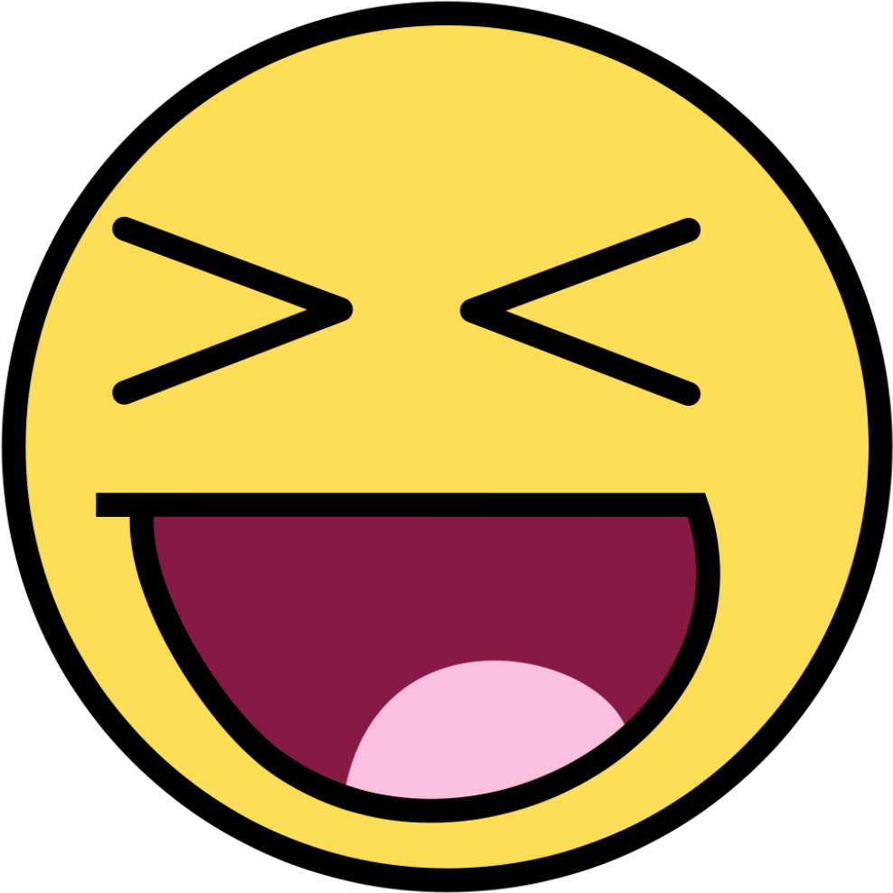Laughing Face Clip Art - Smiley Face Png (1024x1024)