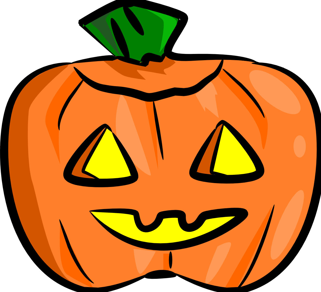 Jack O Lantern Lantern Clipart - Halloween Jack O Lanterns Clip Art (1237x1126)