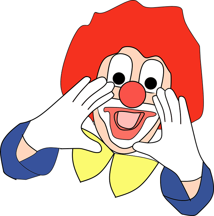 Clown, Kids, Funny, Entertainment - Funny Png (711x720)