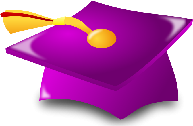 Graduation Icon Free Vector - Graduation Cap Clip Art (800x800)