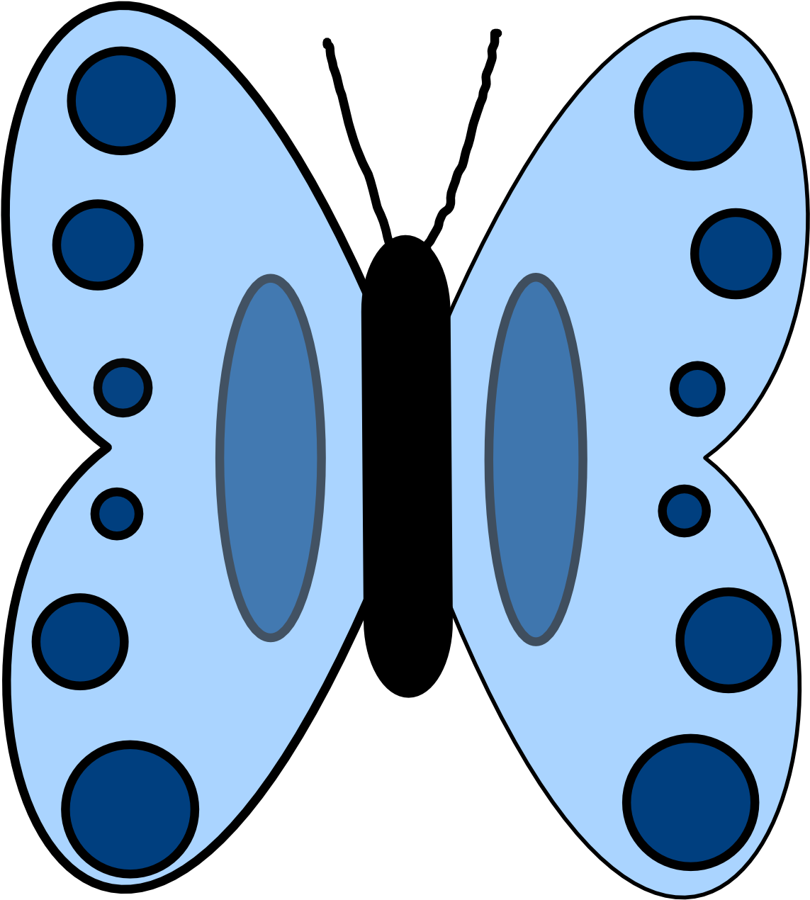 Blue Butterfly 555px - Butterfly (1979x2543)